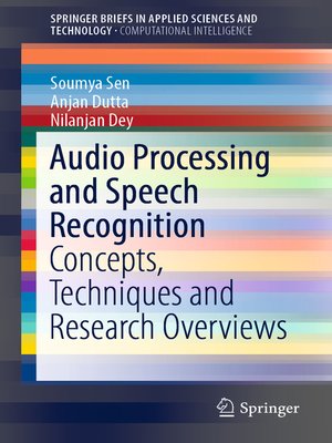 cover image of Audio Processing and Speech Recognition